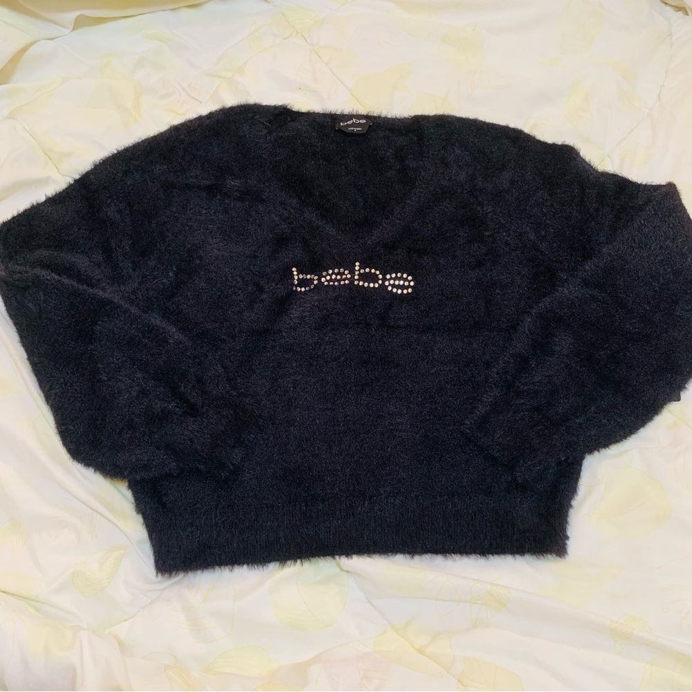 Bebe black sweater new with tag size: M